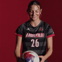 Womens Soccer Go Cards GIF by Louisville Cardinals