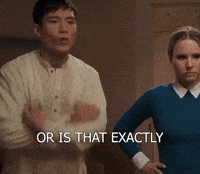 Think The Good Place GIF