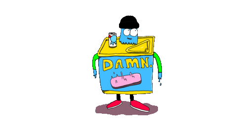artist richie Sticker by deladeso