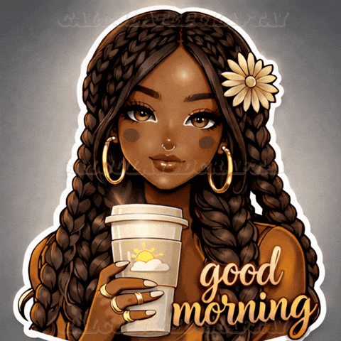 Good Morning Black Girl Magic GIF