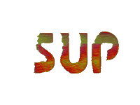 Glitch Text Sticker