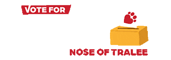 Nose Of Tralee Sticker by Pet Sitters Ireland