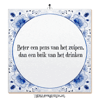 Humor Wijsheid Sticker by Tegelspreuken.nl