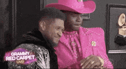 Usher Lil Nas X GIF by Recording Academy / GRAMMYs