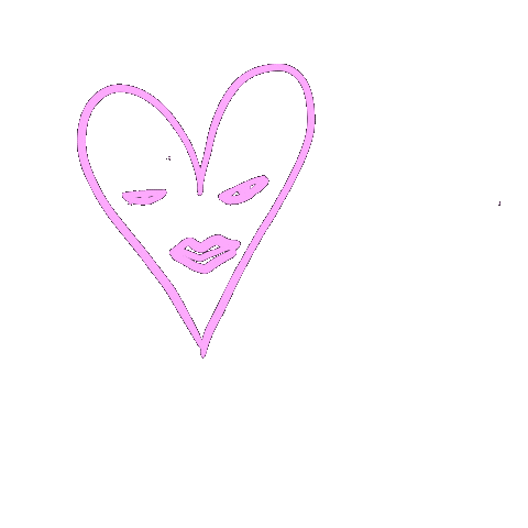 Blinking In Love Sticker by Criar Filtros para Stories