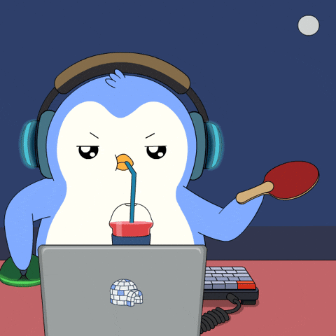 Work Working GIF by Pudgy Penguins