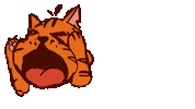 Cat Scream Sticker