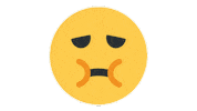 emojivid emoji emojivid smileys nauseatedface Sticker