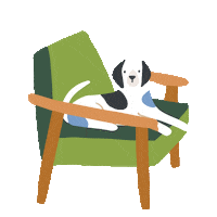 dog family Sticker