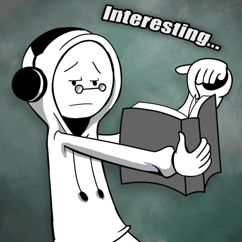 Book Read GIF by CC0 Studios