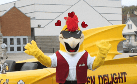 Heart Love GIF by Chicken Delight
