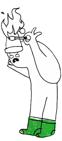 Christmas Fire Sticker by AOK Bremen/Bremerhaven