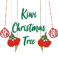 Palmersnz christmas kiwi christmas pohutukawa palmersnz Sticker