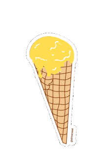 Sommer Mango Sticker
