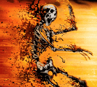 Skeleton Destruction GIF