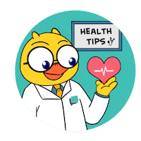 Public Health Sticker by Dr Hen Says