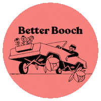 Rose Petals Car Sticker by Better Booch