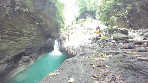 philippines canyoneering GIF