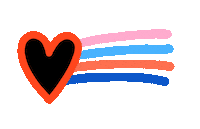 Shooting Star Love Sticker by Livia Falcaru