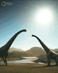 Walking With Dinosaurs Landscape GIF by PBS