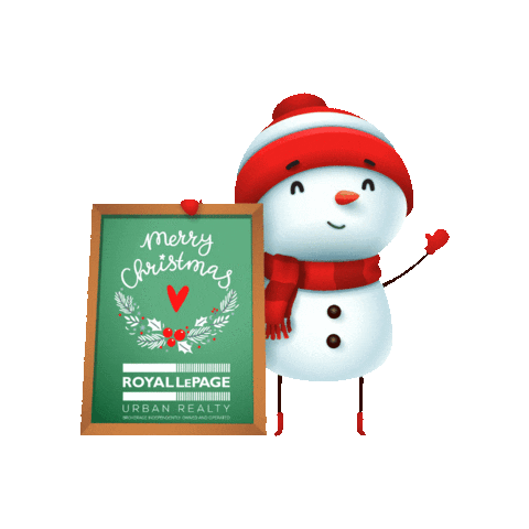 Merry Christmas Sticker by royallepageurban