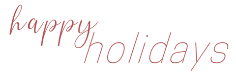 Christmas Happy Holidays Sticker