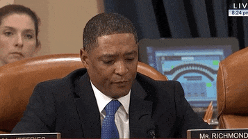 news impeachment inquiry cedric richmond GIF