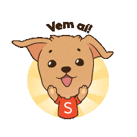 shopeebr dog shopping online shopping cachorro Sticker
