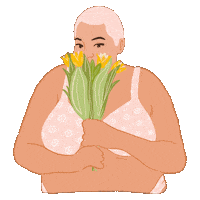 Fat Girl Hello Sticker