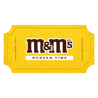 mmskorea gold chocolate ticket choco Sticker