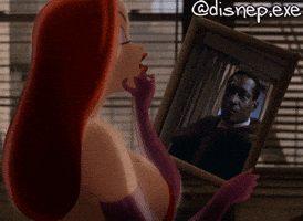 Jessica Rabbit Mirror GIF