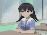 Azumanga Daioh Tomo Takino GIF