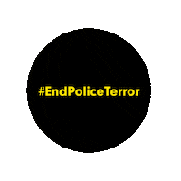 Raheemorg raheem techforgood endpolicebrutality endpoliceterror Sticker