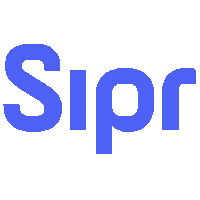 SiprOnline logo brand online utrecht Sticker