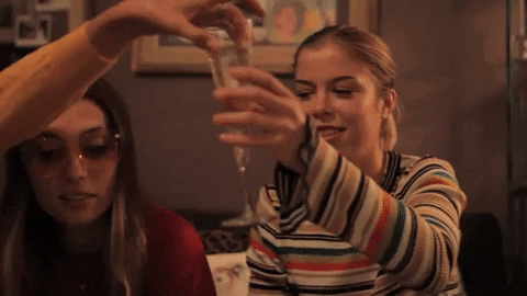 thebeachesband giphydvr happy celebrate cheers GIF
