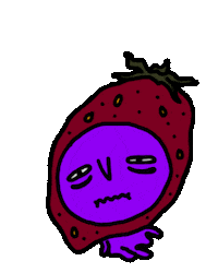 Strawberry Failure Sticker
