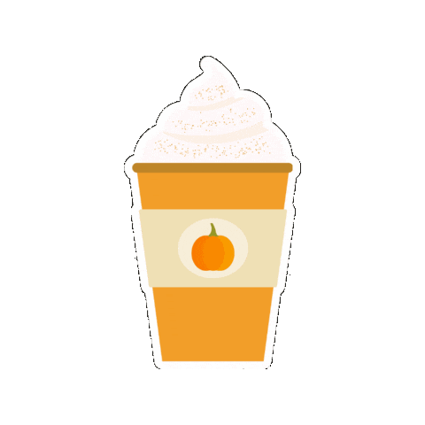 Pumpkin Spice Coffee Sticker by pemahq