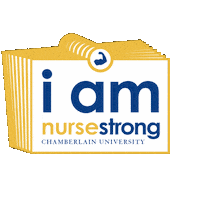 Nursing Nurses Sticker by Chamberlain University