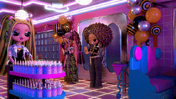 Party Singing GIF by L.OL. Surprise!