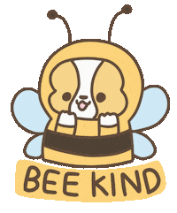 Mental Health Bee Sticker by corgiyolk