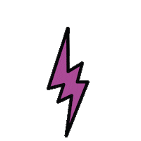 Rain Lightning Sticker