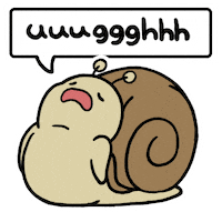 Tired Sticker Sticker by Aminal Stickers