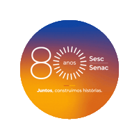 80 Anos Sesc Senac Sticker by Senac RS