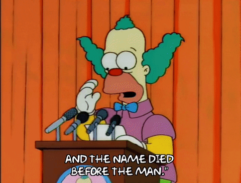 season 9 krusty the klown GIF