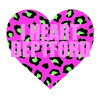 I Love Heart Sticker by littlenans