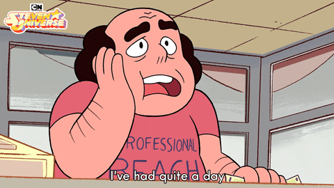 Steven Universe Long Day GIF by Cartoon Network