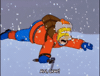 Season 9 Fall GIF by The Simpsons