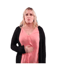 Confused Turn Around Sticker by hurrado