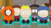 excited kenny mccormick GIF by South Park 