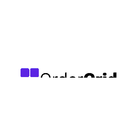 ordergrid purple og orderfulfillment ordergrid Sticker